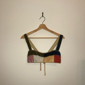 Metallic patch-work bikini size Large